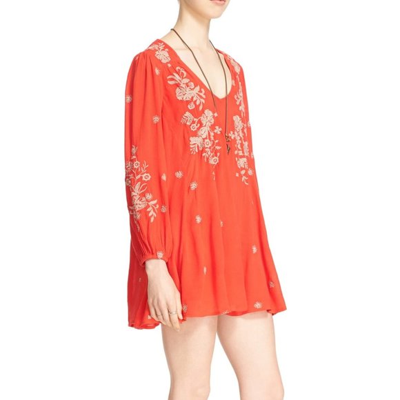 Free People | Sweet Tennessee Embroidered Mini Dre - Picture 2 of 6